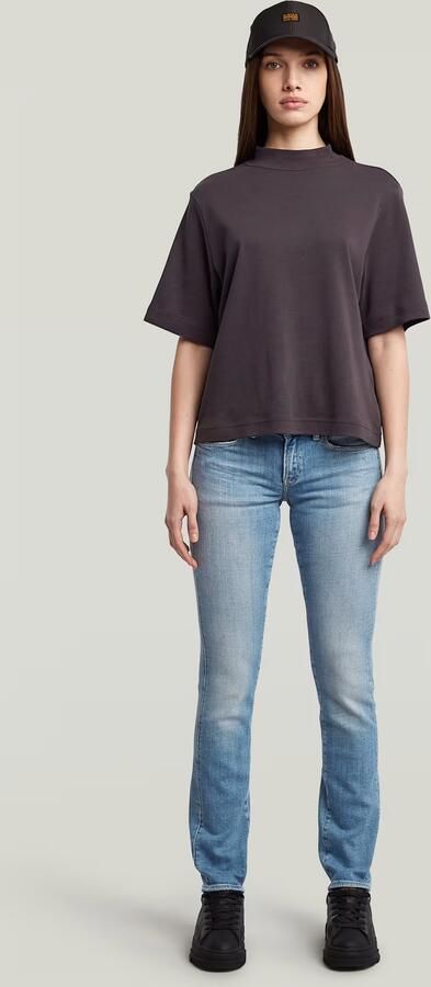 G-Star RAW Midge Slim Straight Jeans Lichtblauw Dames - Foto 6