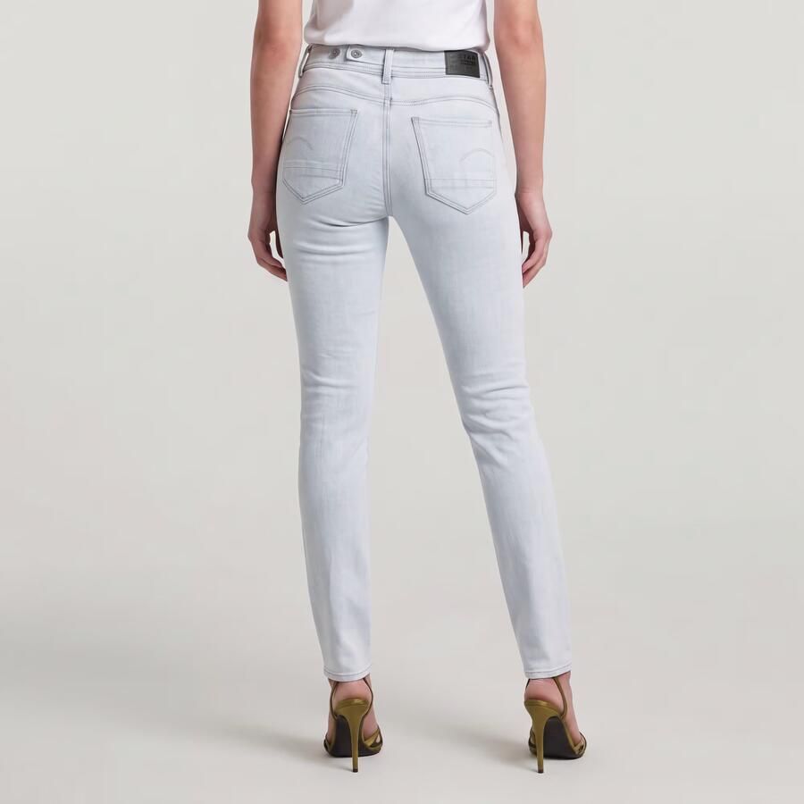 G-Star RAW Midge Slim Straight Jeans Lichtblauw Dames - Foto 4
