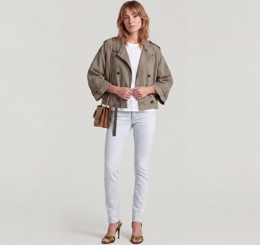 G-Star RAW Midge Slim Straight Jeans Lichtblauw Dames - Foto 6