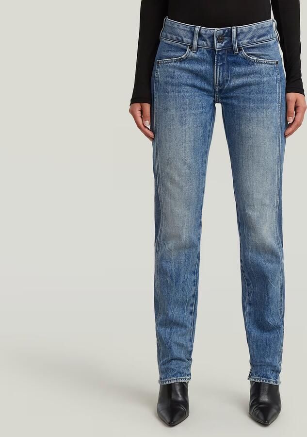 G-Star RAW Midge Slim Straight PM Jeans Anders Dames - Foto 7