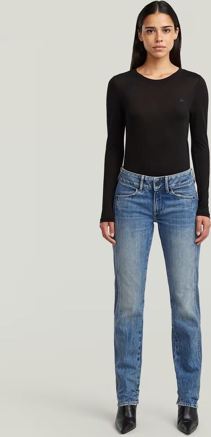 G-Star RAW Midge Slim Straight PM Jeans Anders Dames - Foto 6