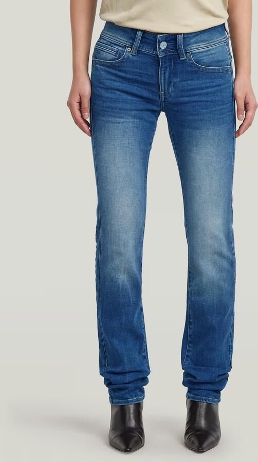 G-Star RAW Midge Straight Jeans II Anders Dames - Foto 7