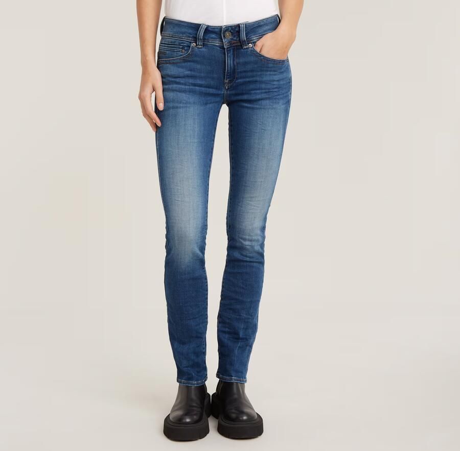G-Star Raw Straight Jeans MIDGE SADDLE MID STRAIGHT - Foto 11
