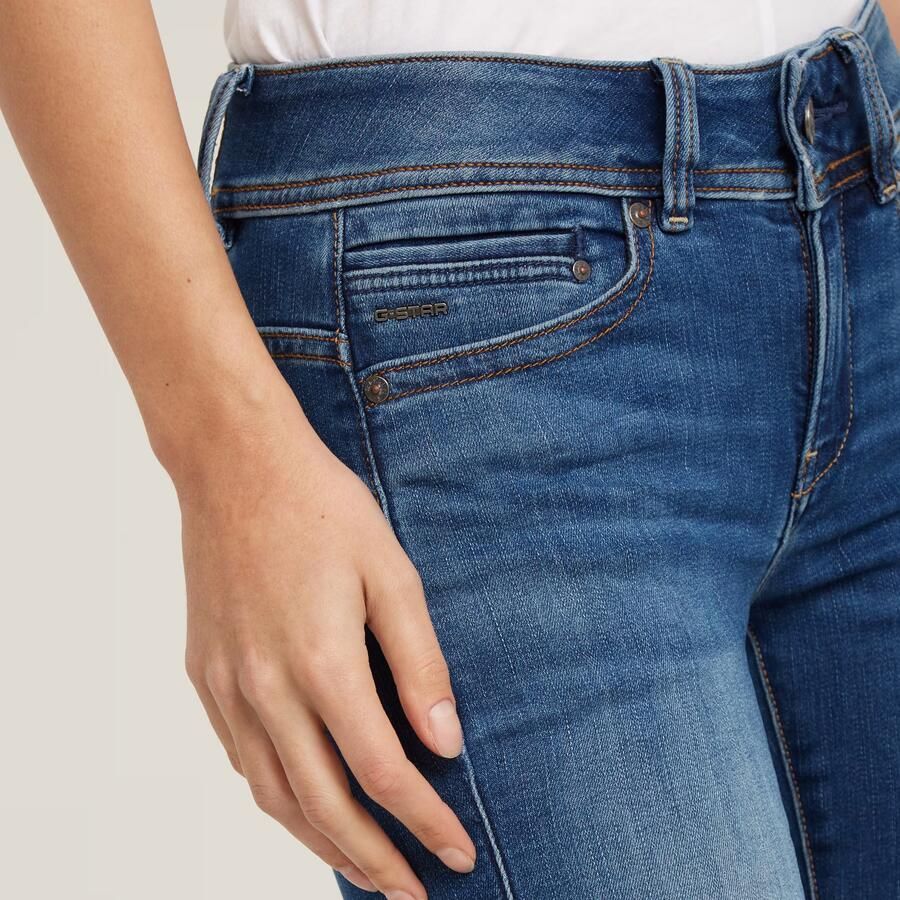 G-Star Raw Straight Jeans MIDGE SADDLE MID STRAIGHT - Foto 3