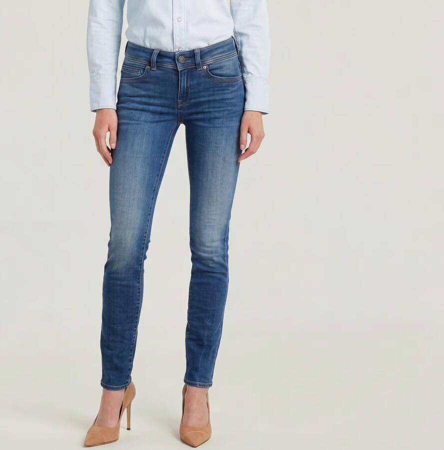 G-Star Raw Straight Jeans MIDGE SADDLE MID STRAIGHT - Foto 8