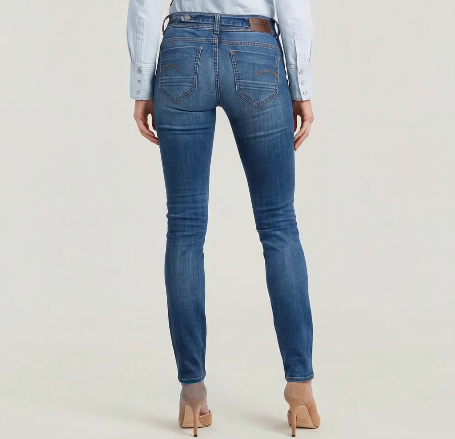 G-Star Raw Straight Jeans MIDGE SADDLE MID STRAIGHT - Foto 9