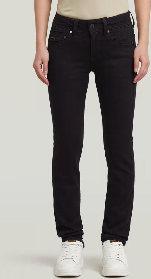 G-Star RAW 5-pocket jeans Midge Straight met verstelbare lus aan de achterkant van de taille - Foto 7