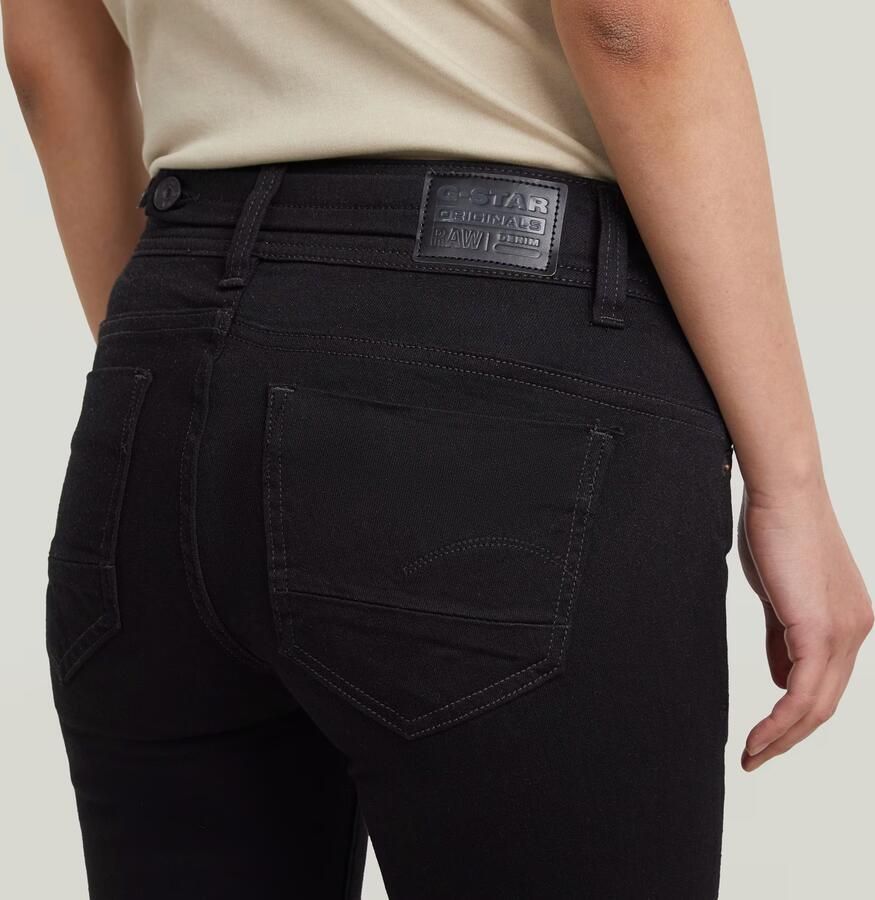 G-Star RAW 5-pocket jeans Midge Straight met verstelbare lus aan de achterkant van de taille - Foto 2