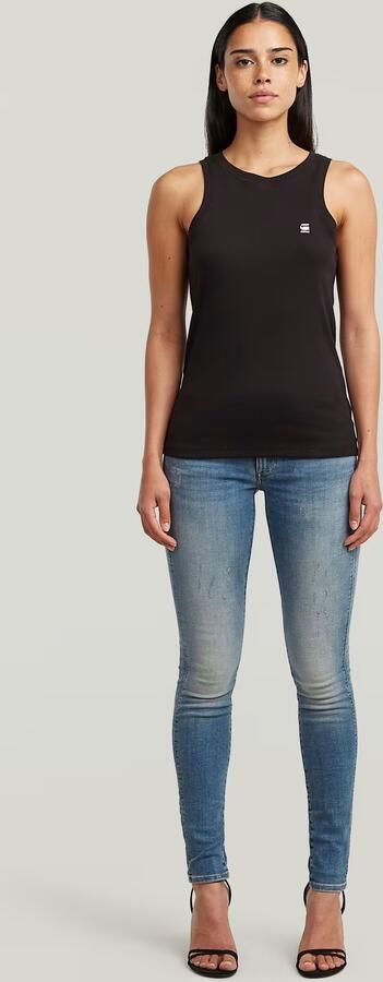 G-Star RAW Skinny fit jeans Midge Zip Mid Skinny met ritszakken achter - Foto 9