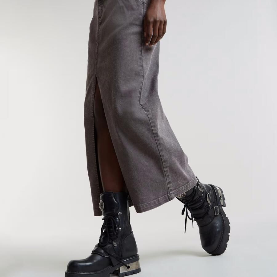G-Star RAW Midi Kokerrok Grijs Dames - Foto 4