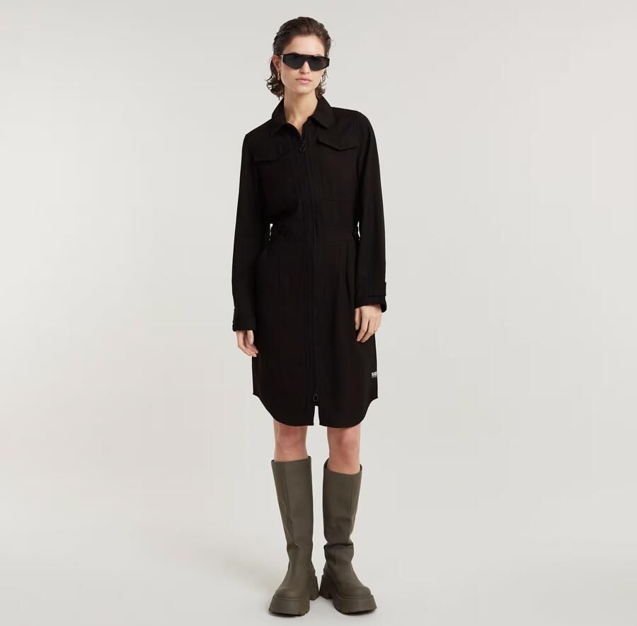 G-Star RAW Military Blousejurk Zwart Dames