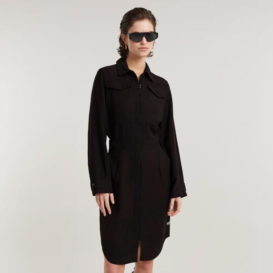 G-Star RAW Military Blousejurk Zwart Dames - Foto 2