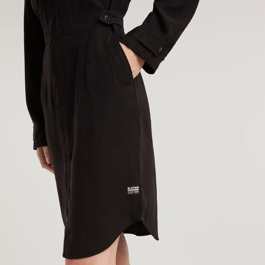 G-Star RAW Military Blousejurk Zwart Dames - Foto 3