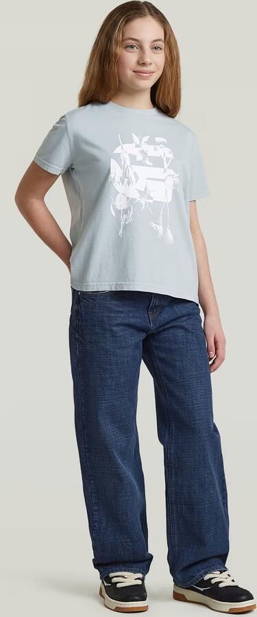 G-Star RAW Miller T-Shirt voor meisjes Lichtblauw meisjes - Foto 7