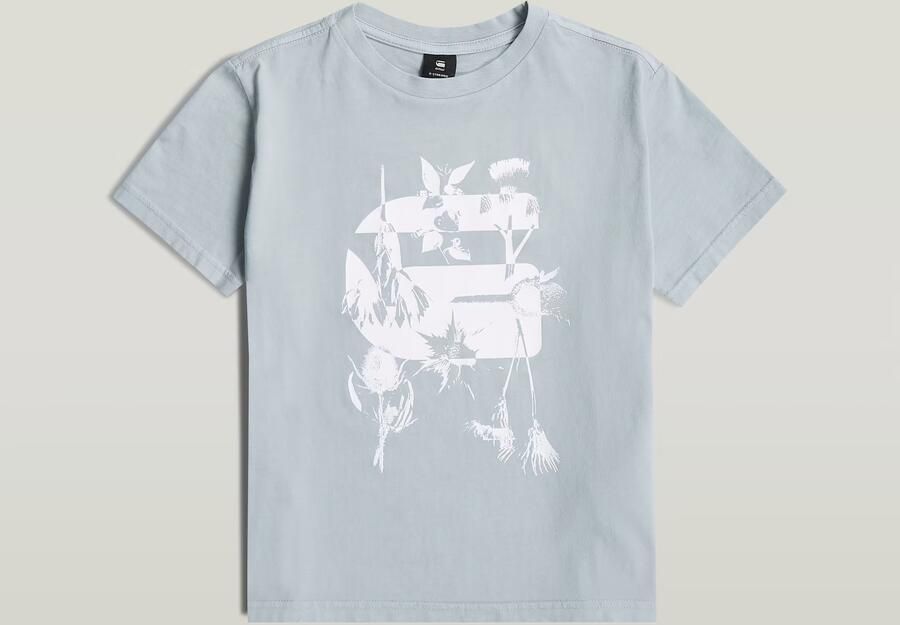 G-Star RAW Miller T-Shirt voor meisjes Lichtblauw meisjes - Foto 5