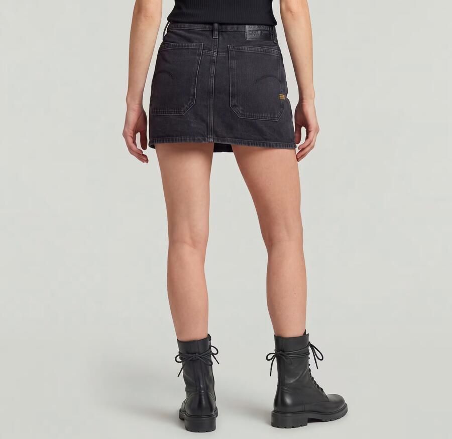 G-Star RAW Mini Cargorok Zwart Dames - Foto 3