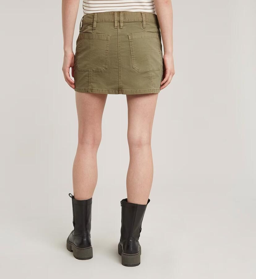 G-Star RAW Minirok Cargo Groen Dames - Foto 6