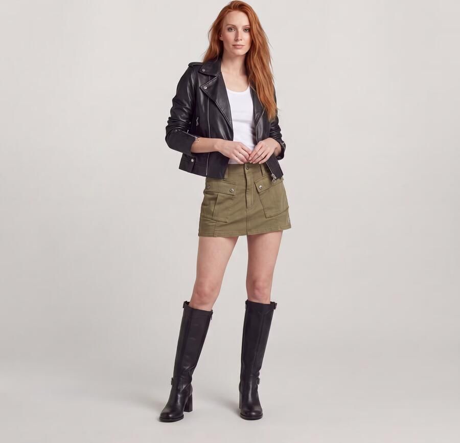 G-Star RAW Minirok Cargo Groen Dames - Foto 5