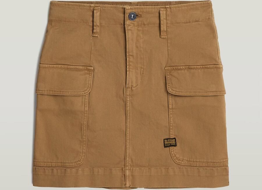 G-Star RAW Minirok Cargo voor meisjes Bruin meisjes - Foto 4