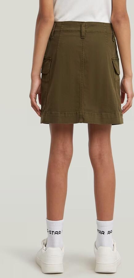 G-Star RAW Minirok Cargo voor meisjes Groen meisjes - Foto 7
