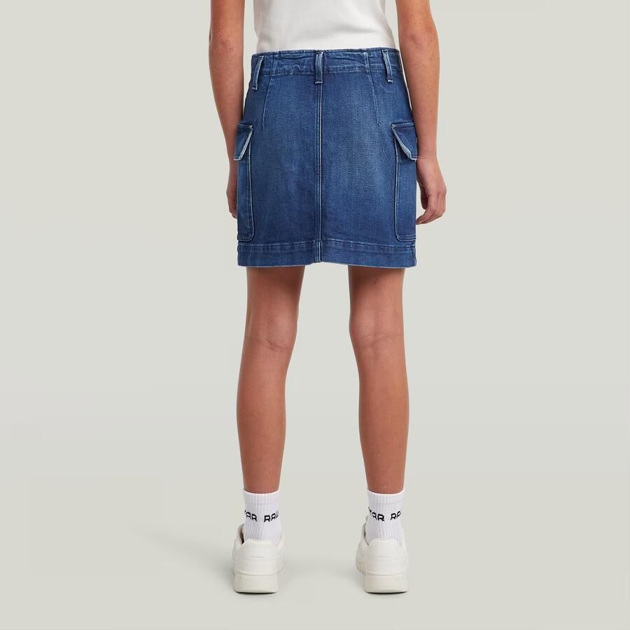 G-Star RAW Minirok Cargo voor meisjes Midden blauw meisjes - Foto 2