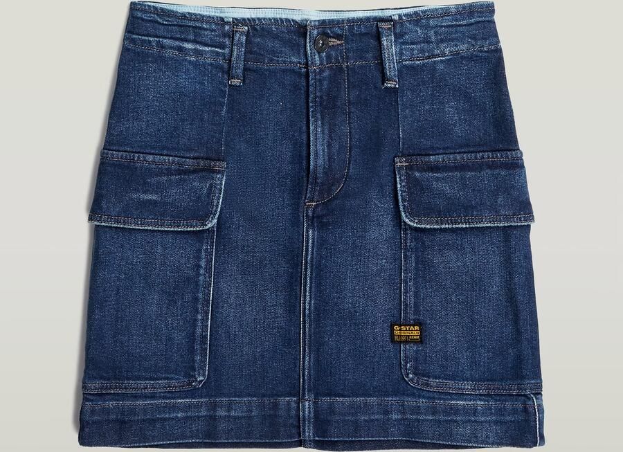 G-Star RAW Minirok Cargo voor meisjes Midden blauw meisjes - Foto 6