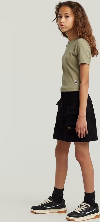 G-Star RAW Minirok Cargo voor meisjes Zwart meisjes - Foto 3