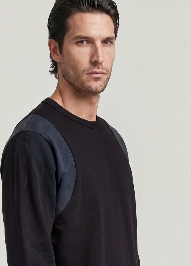 G-Star RAW MN Loose Sweater Zwart Heren - Foto 4