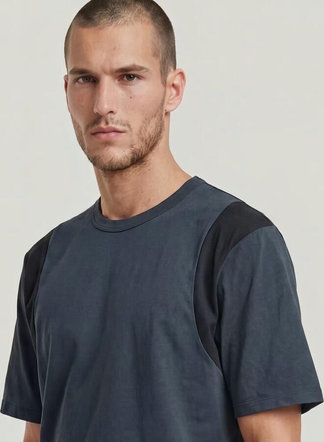 G-Star RAW MN Relaxed T-Shirt Donkerblauw Heren - Foto 5