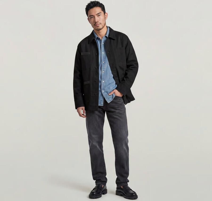 G-Star RAW MN Selvedge Jack Zwart Heren - Foto 4