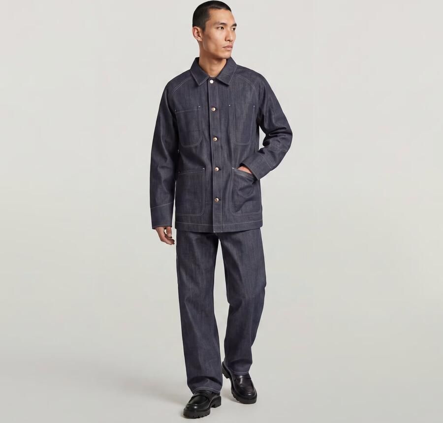 G-Star RAW MN Selvedge Jacket Donkerblauw Heren - Foto 4