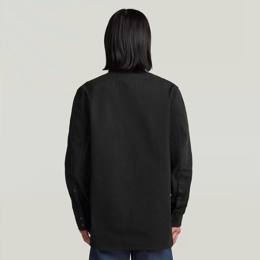 G-Star RAW MN Twill Slim Overshirt Zwart Heren - Foto 2