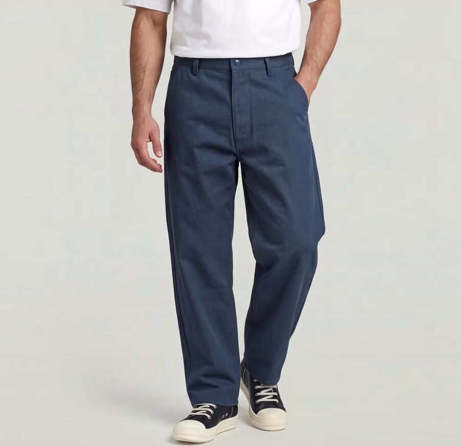 G-Star RAW MN Type 96 Loose Chino Donkerblauw Heren - Foto 5