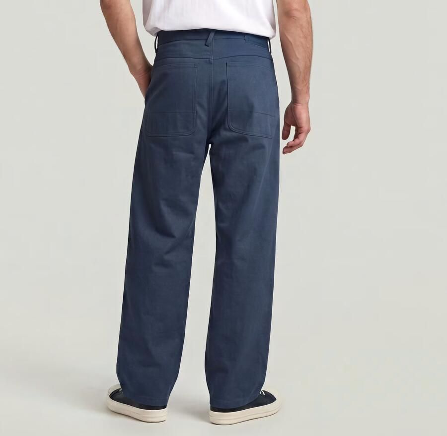 G-Star RAW MN Type 96 Loose Chino Donkerblauw Heren - Foto 4