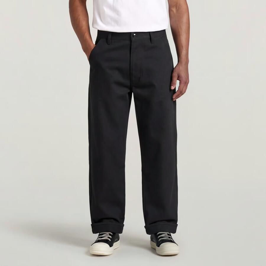 G-Star RAW MN Type 96 Loose Chino Zwart Heren - Foto 3