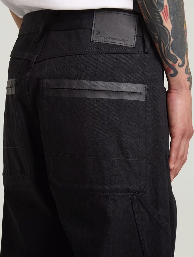 G-Star RAW MN Type 96 Loose Selvedge Jeans Zwart Heren - Foto 4