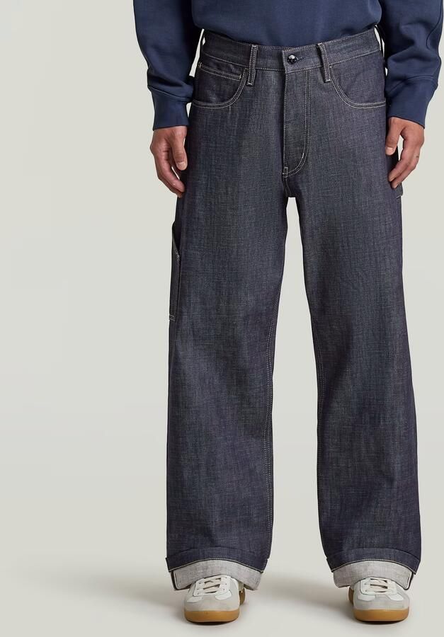 G-Star RAW MN Type 96 Selvedge Loose Jeans Donkerblauw Heren