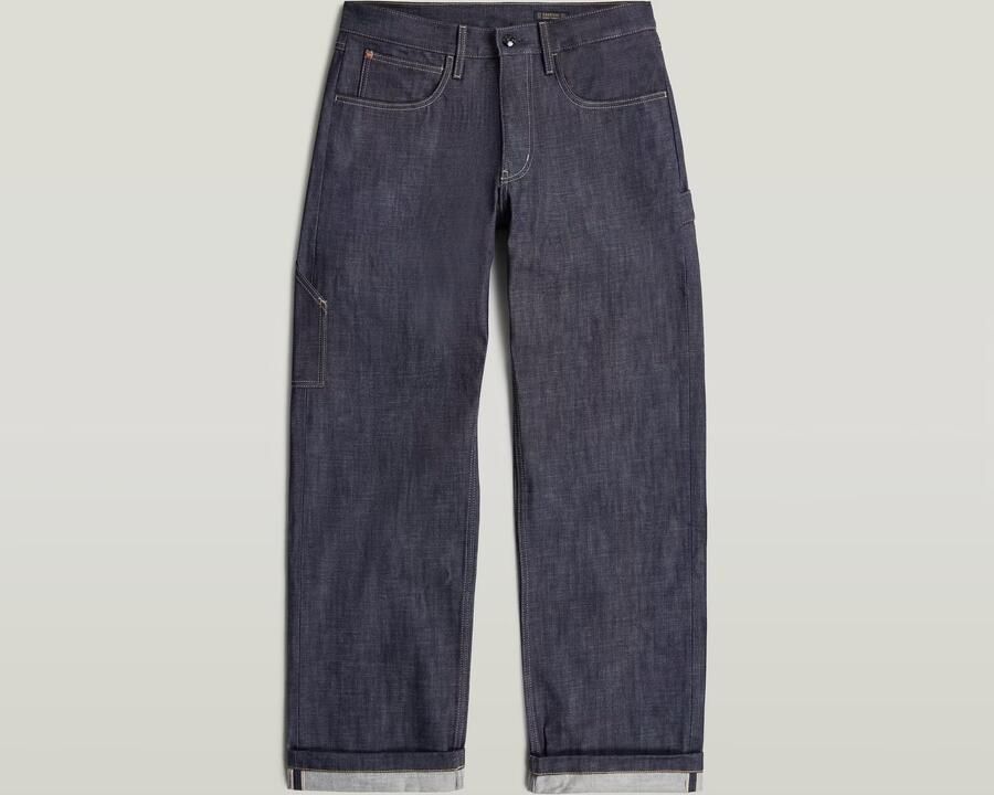 G-Star RAW MN Type 96 Selvedge Loose Jeans Donkerblauw Heren - Foto 4