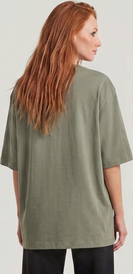 G-Star RAW Modern Basic Loose T-Shirt Groen Dames - Foto 5