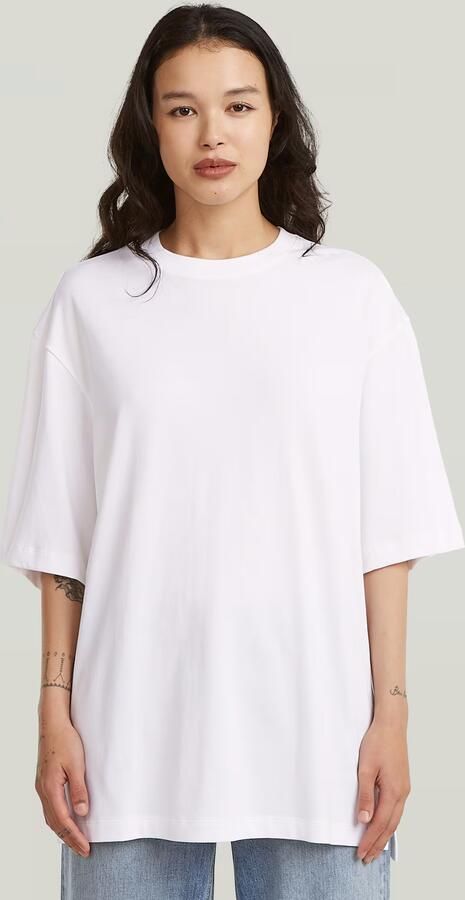 G-Star RAW Modern Basic Loose T-Shirt Wit Dames