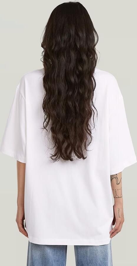 G-Star RAW Modern Basic Loose T-Shirt Wit Dames - Foto 5