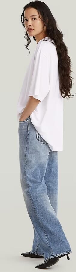 G-Star RAW Modern Basic Loose T-Shirt Wit Dames - Foto 7