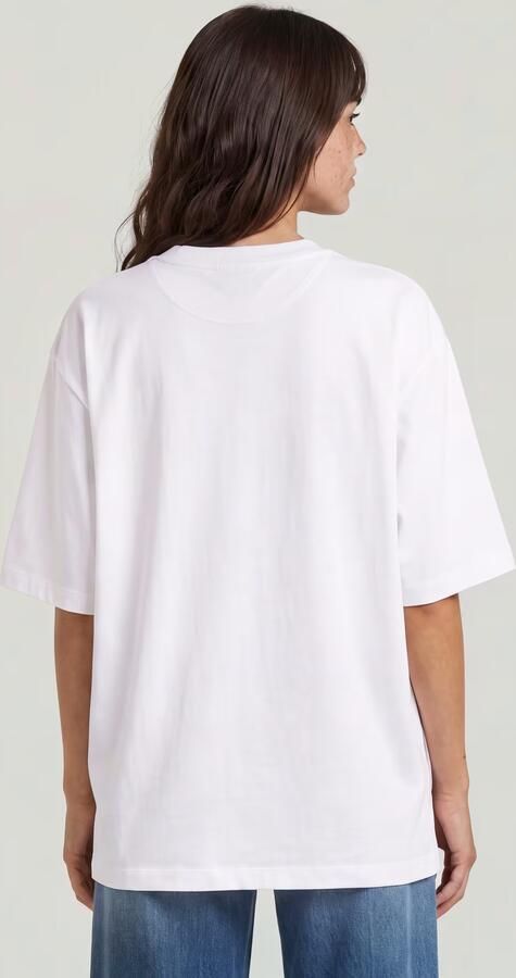 G-Star RAW Modern Basic Loose T-Shirt Wit Dames - Foto 5