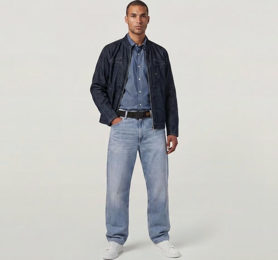 G-Star RAW Modson Straight Chino Lichtblauw Heren - Foto 7