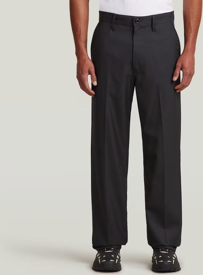G-Star RAW Modson Straight Chino Zwart Heren