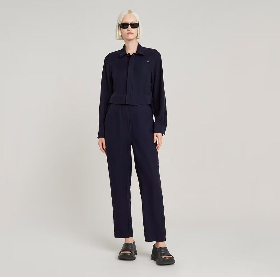 G-Star RAW Modular Army Jumpsuit Donkerblauw Dames