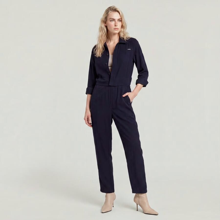 G-Star RAW Modular Army Jumpsuit Donkerblauw Dames - Foto 4