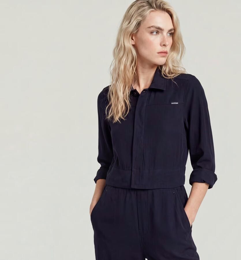 G-Star RAW Modular Army Jumpsuit Donkerblauw Dames - Foto 5
