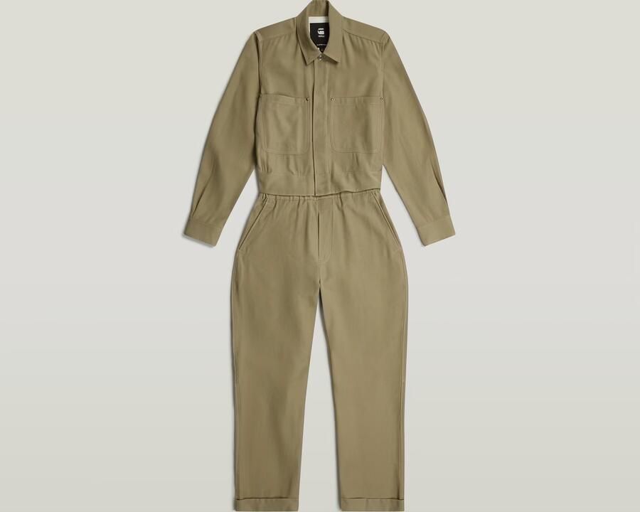 G-Star RAW Modular Army Jumpsuit Groen Dames - Foto 6