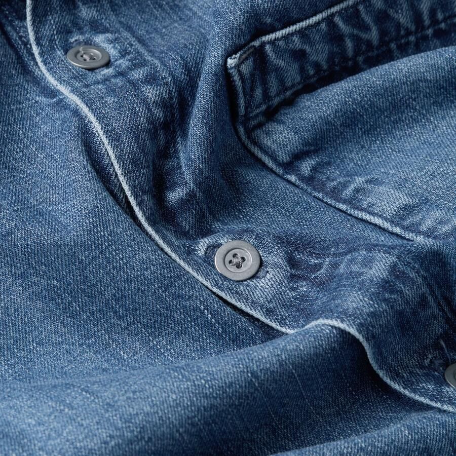 G-Star RAW Modular Blousejurk Midden blauw Dames - Foto 2